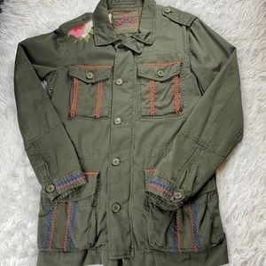 Johnny Was embroidered jacket medium